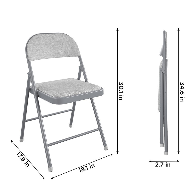 COSCO SmartFold Fabric Folding Chair Wayfair